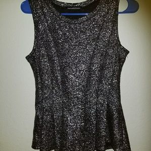 Peplum Shimmery top